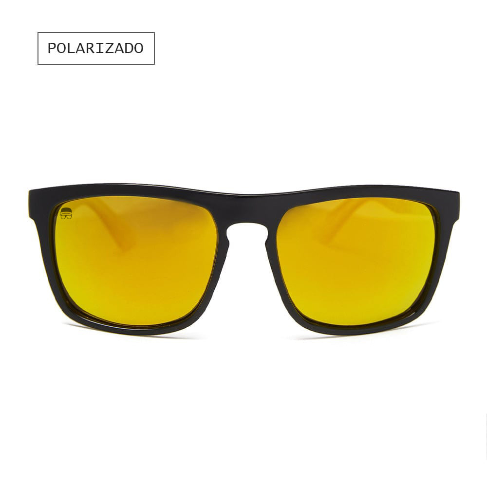 Lente de Sol So Long Baker Drift Rectangulares Polarizado Unisex