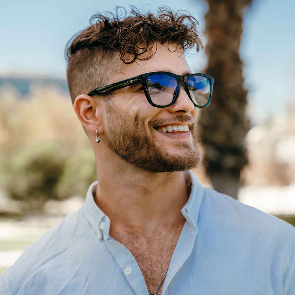 Lentes de Sol So Long Geezer Deep Blue Light Cuadrados Unisex