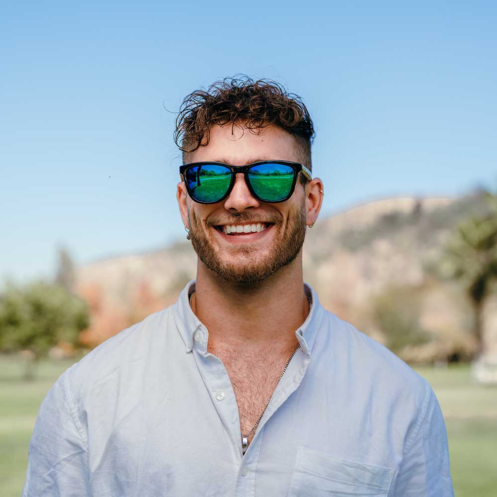 Lente de sol So Long! Geezer Electric Cuadrado Polarizado Unisex