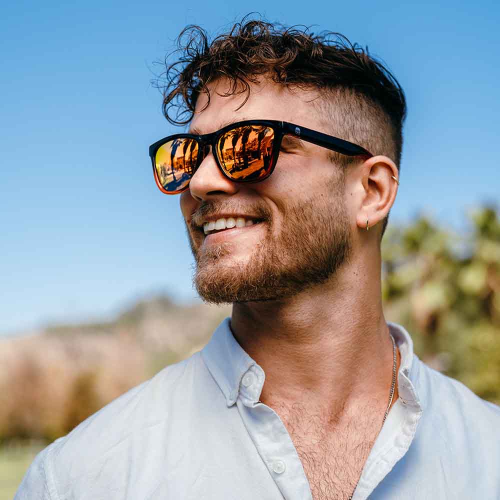 Lentes de Sol So Long Geezer On Fire Cuadrados Polarizados Unisex