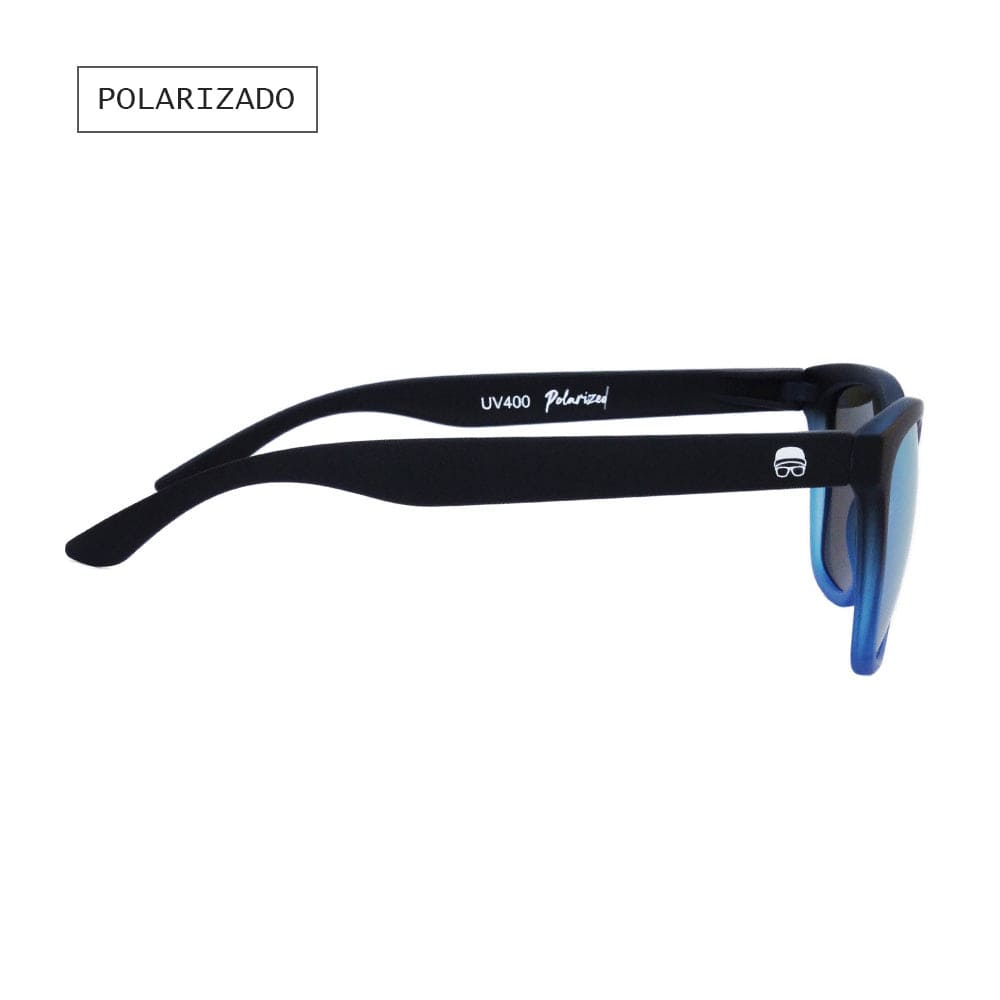 Lentes de Sol So Long Geezer Blue Monday Cuadrados Polarizados Unisex