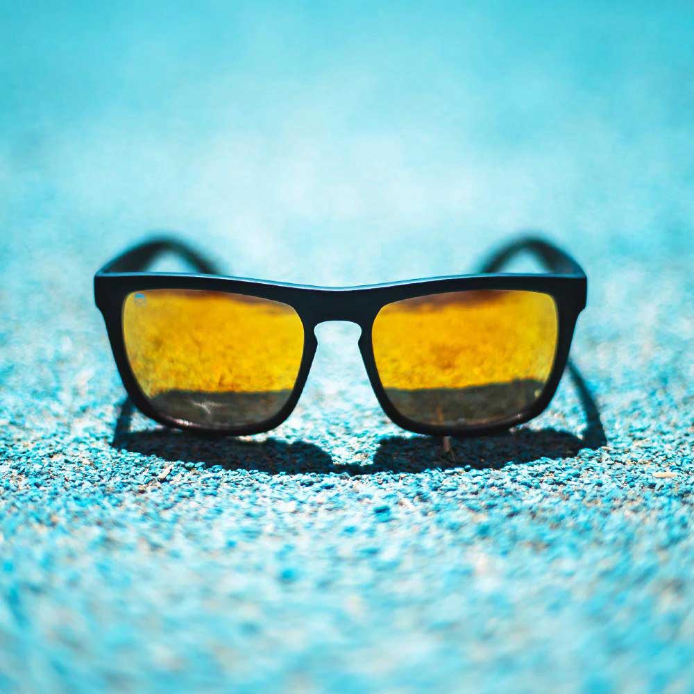 Lente de Sol So Long Baker Hawk Rectangulares Espejado Unisex