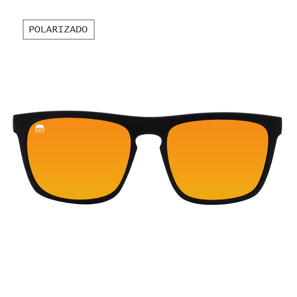 Lente de Sol So Long Baker Hawk Rectangulares Espejado Unisex