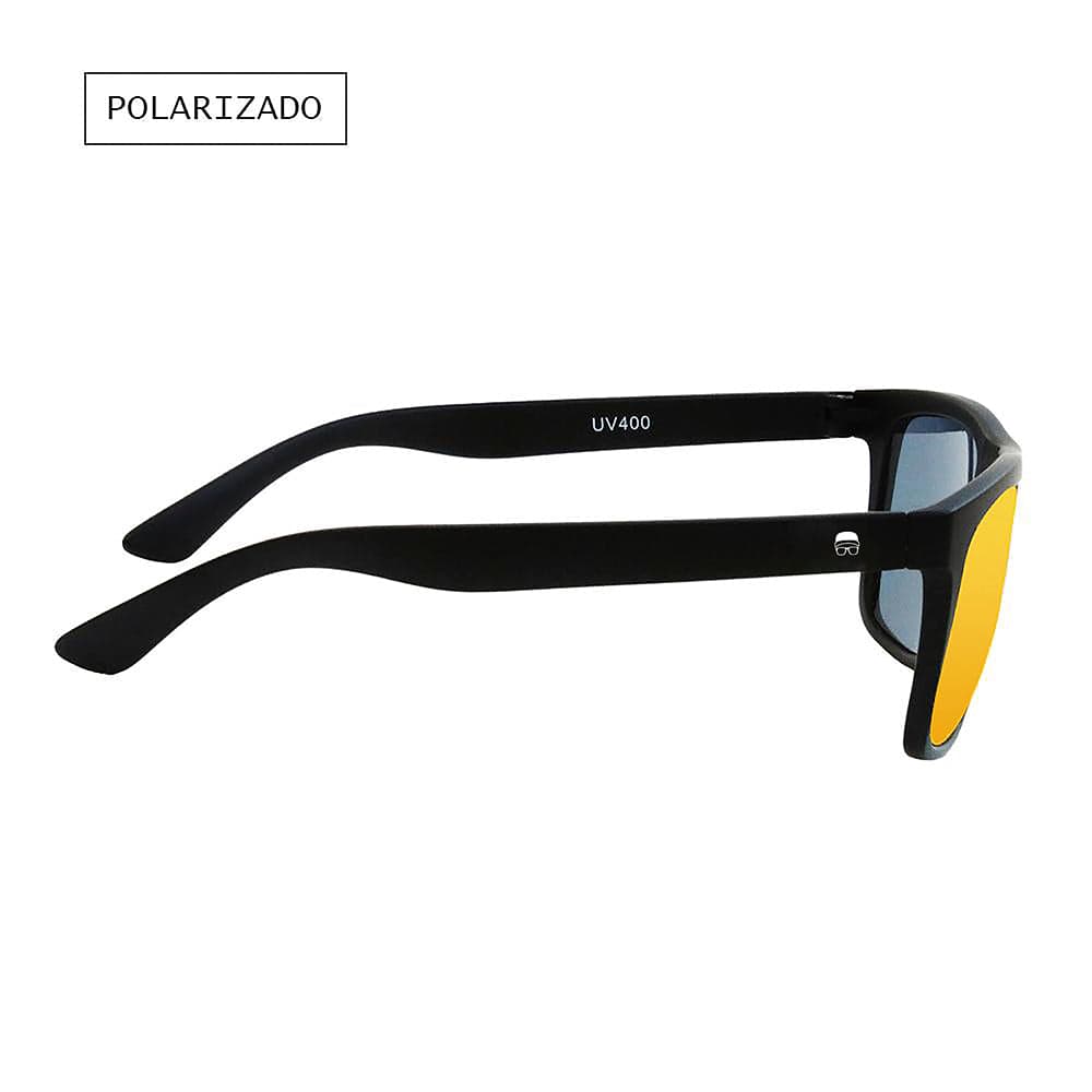 Lente de Sol So Long Baker Hawk Rectangulares Espejado Unisex