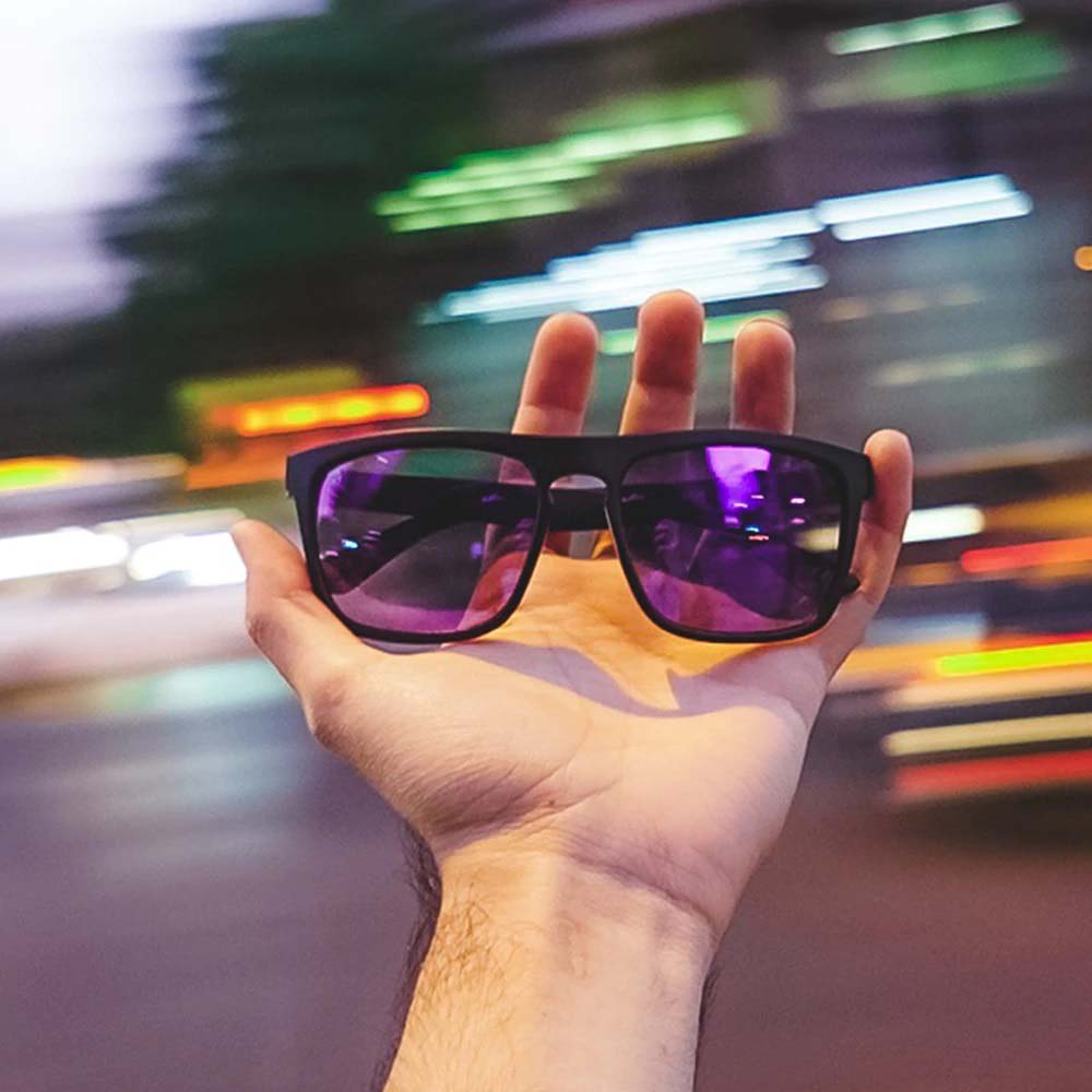 Lente de Sol So Long Baker Seven Rectangular Polarizado Unisex