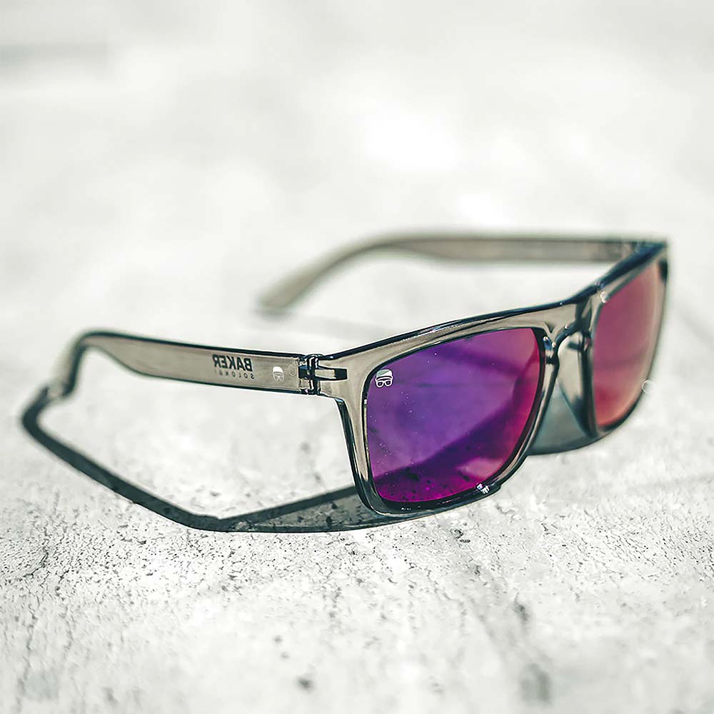 Lente de Sol So Long Baker Thunder Rectangular Polarizado Unisex