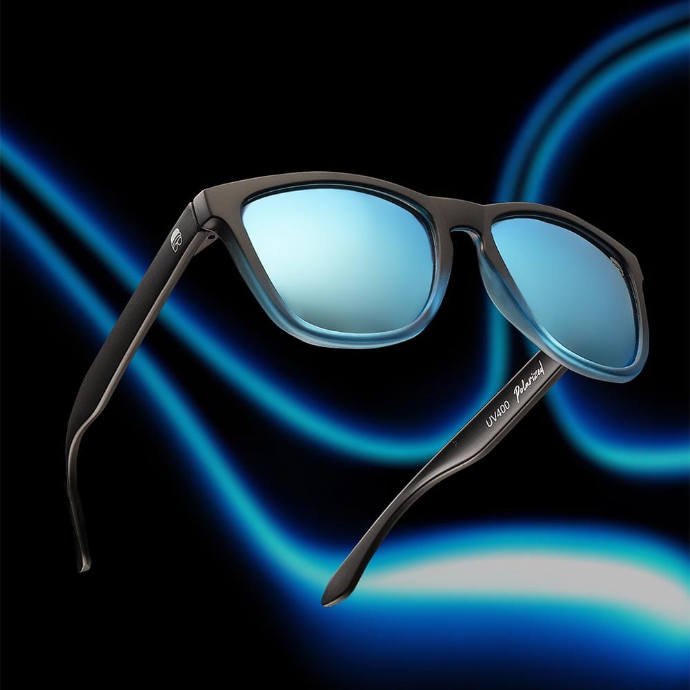Lentes de Sol So Long Geezer Blue Monday Cuadrados Polarizados Unisex