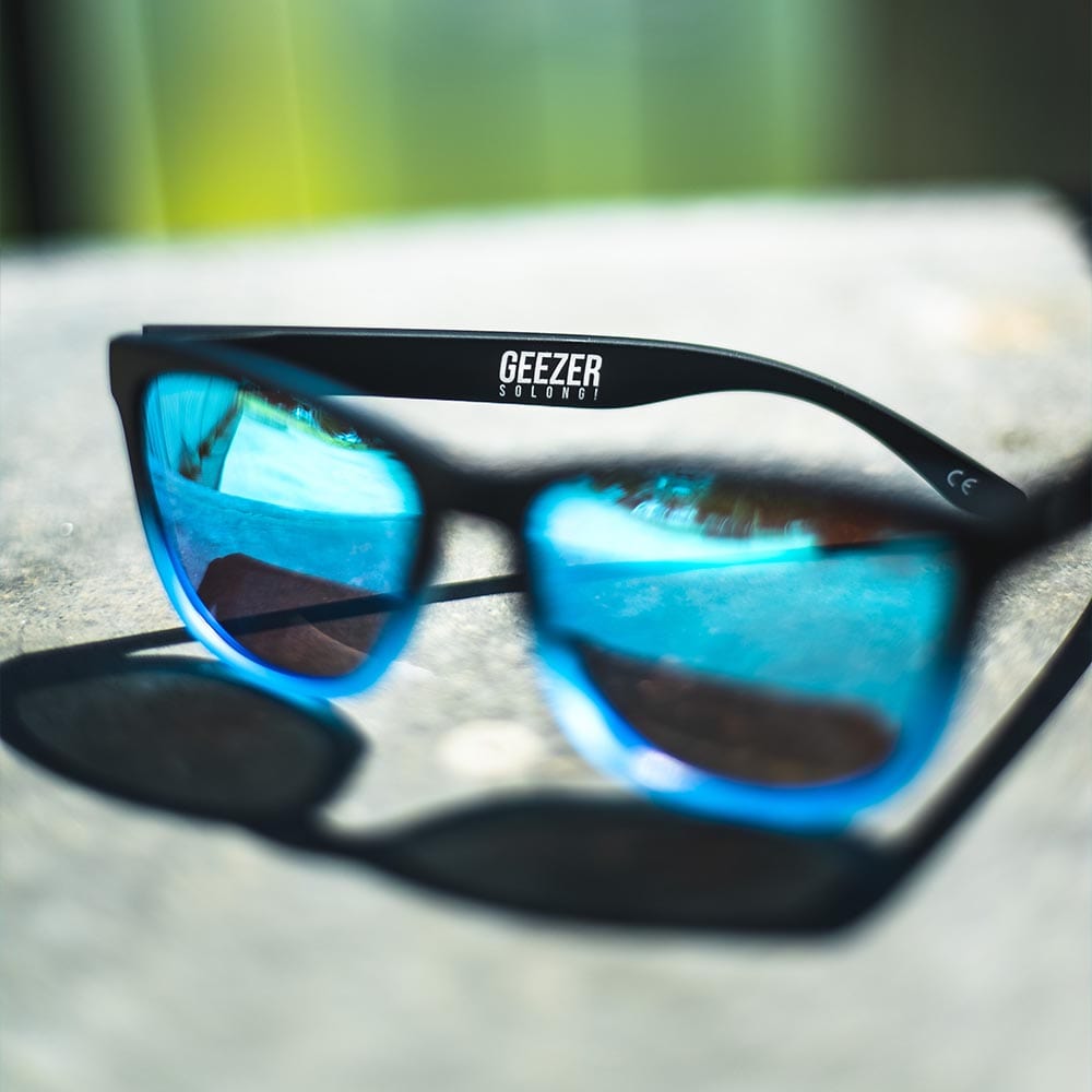 Lentes de Sol So Long Geezer Blue Monday Cuadrados Polarizados Unisex
