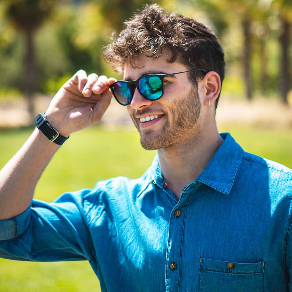 Lente de Sol So Long Atticus Holiday Ovalado Polarizado Unisex