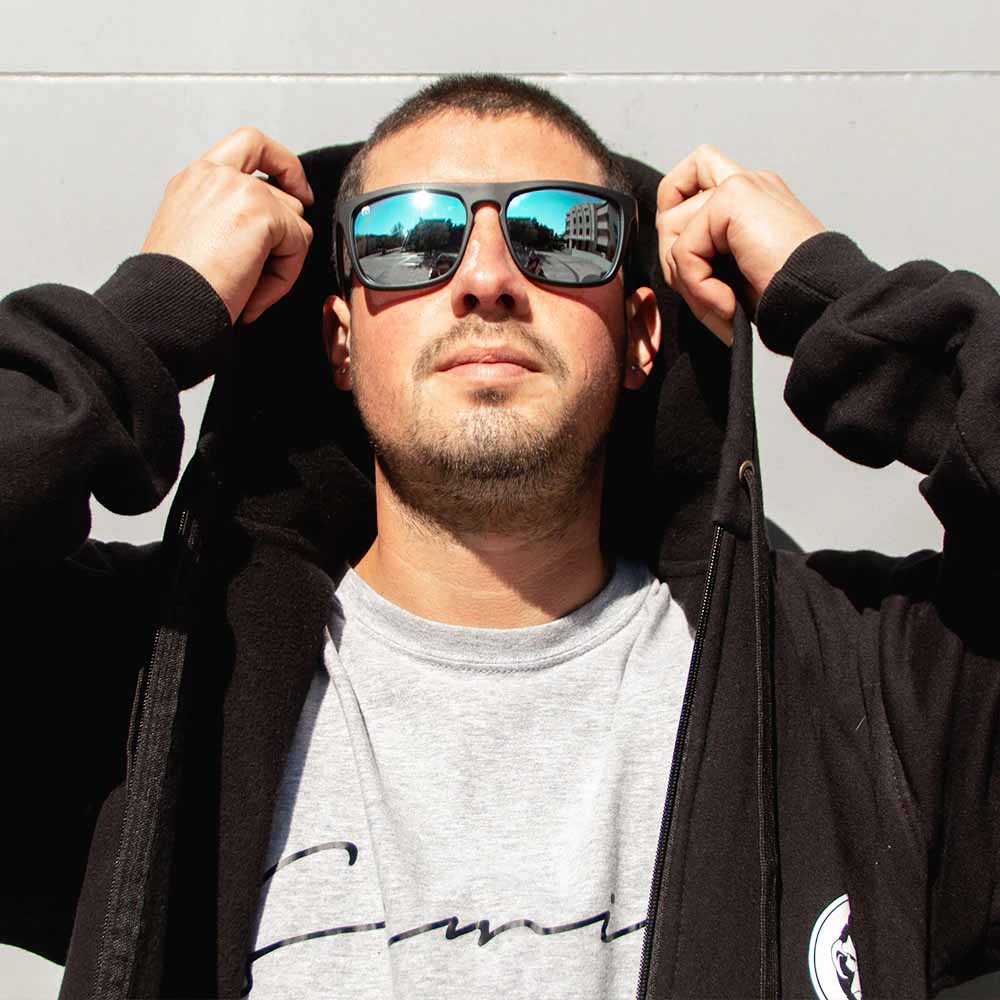 Lente de Sol So Long Baker Alaska Rectangulares Espejado Unisex