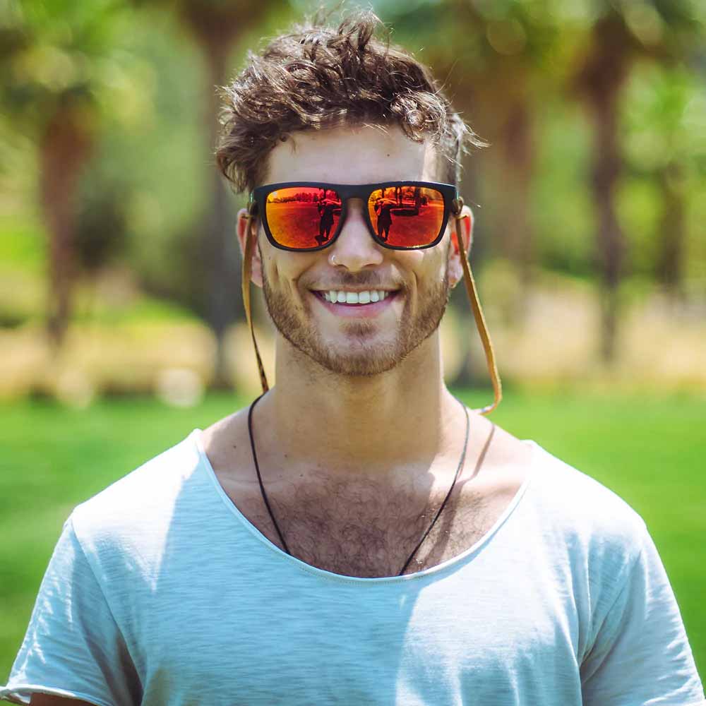 Lente de Sol So Long Baker madness Rectangular Polarizado Unisex