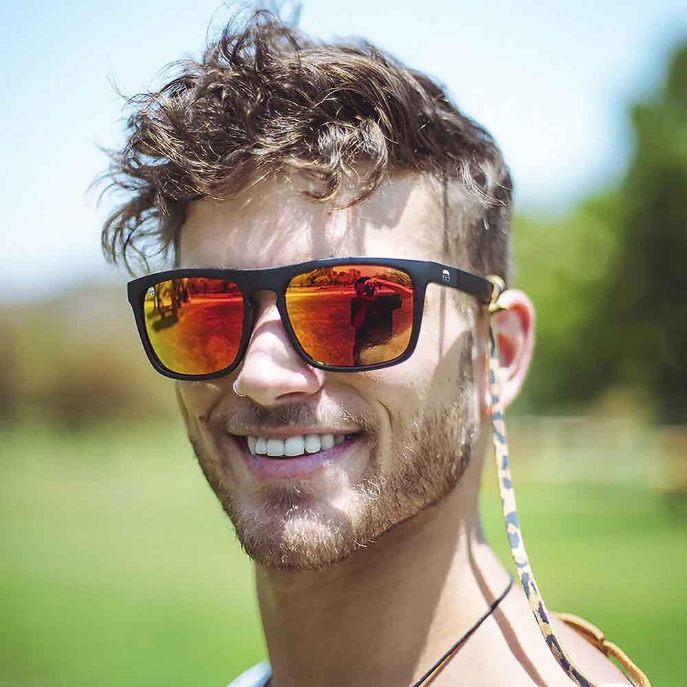 Lente de Sol So Long Baker madness Rectangular Polarizado Unisex