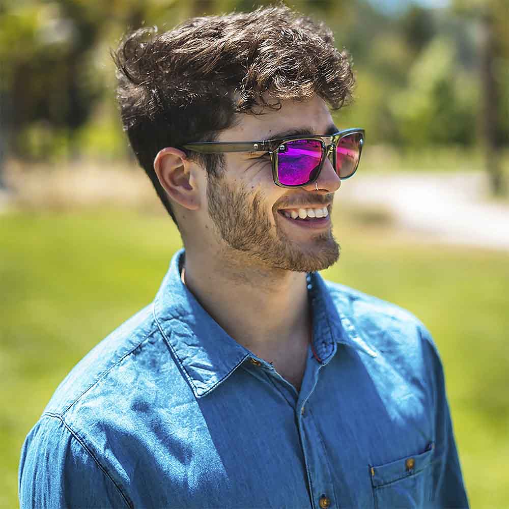 Lente de Sol So Long Baker Thunder Rectangular Polarizado Unisex