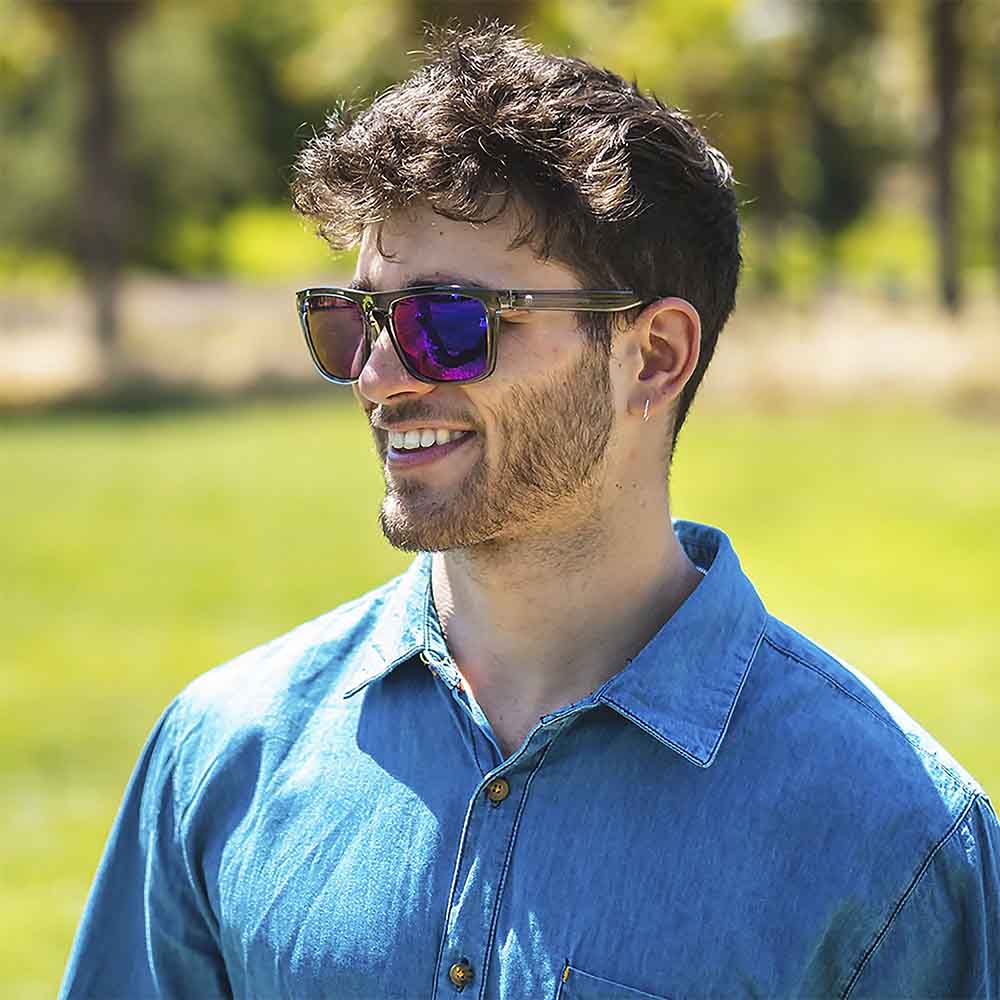 Lente de Sol So Long Baker Thunder Rectangular Polarizado Unisex