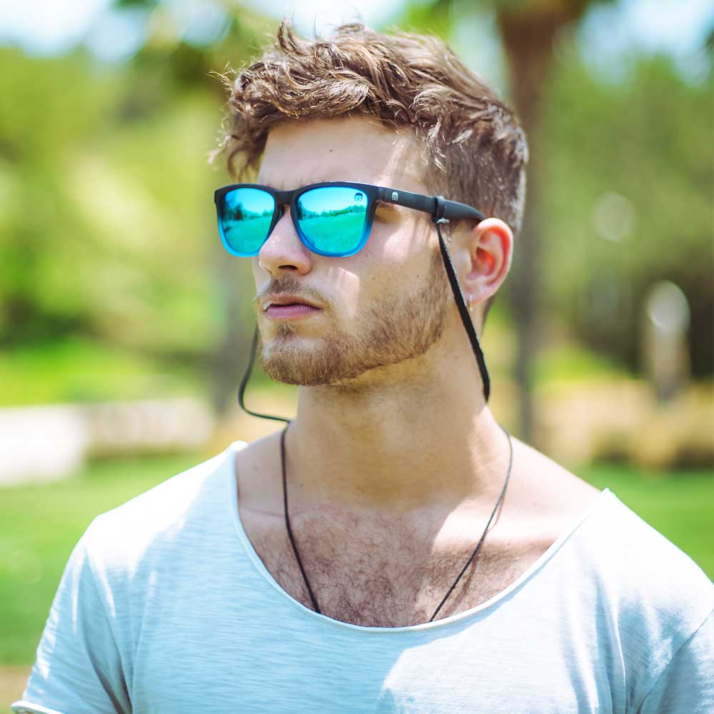 Lentes de Sol So Long Geezer Blue Monday Cuadrados Polarizados Unisex