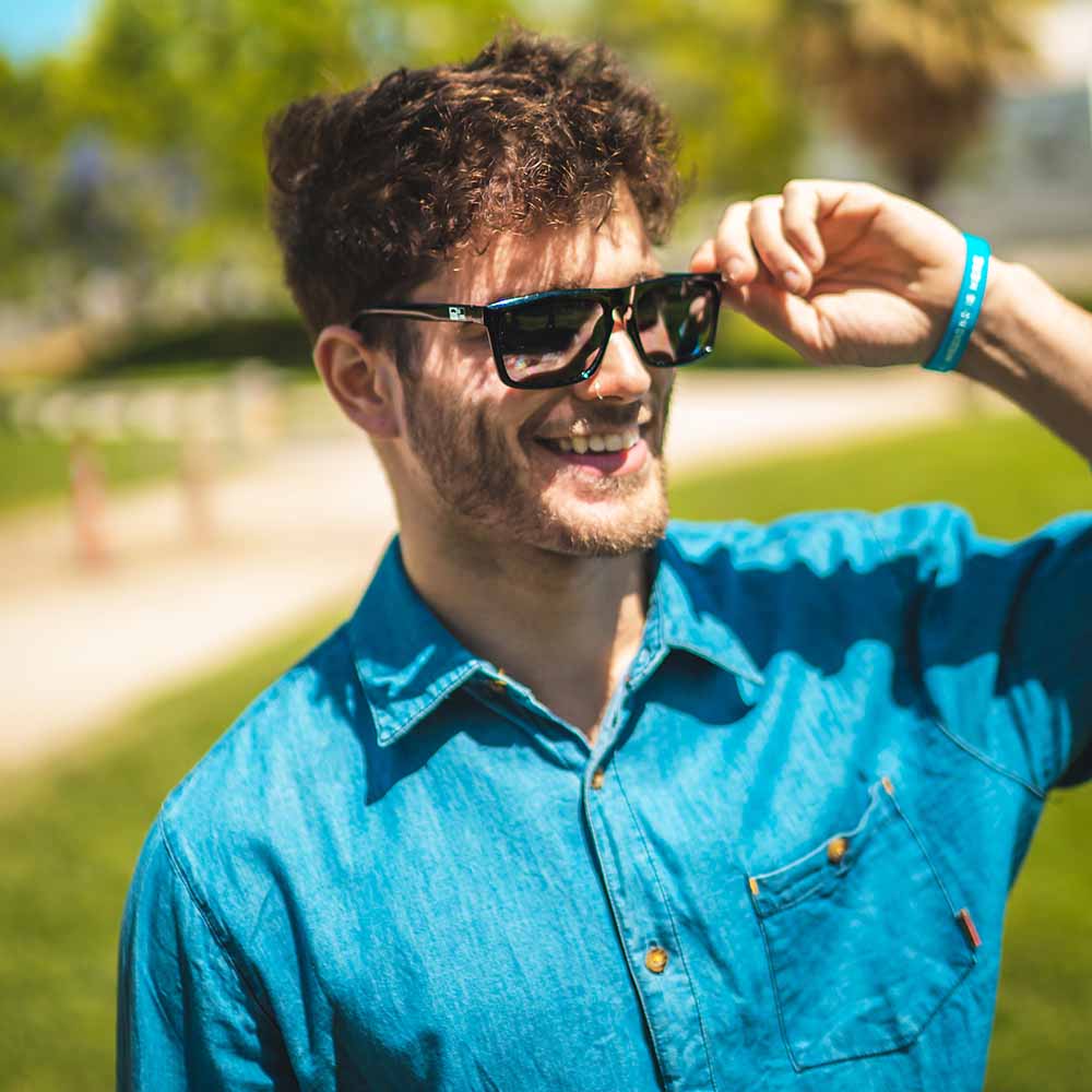 Lente de Sol So Long Panther Negro Unisex