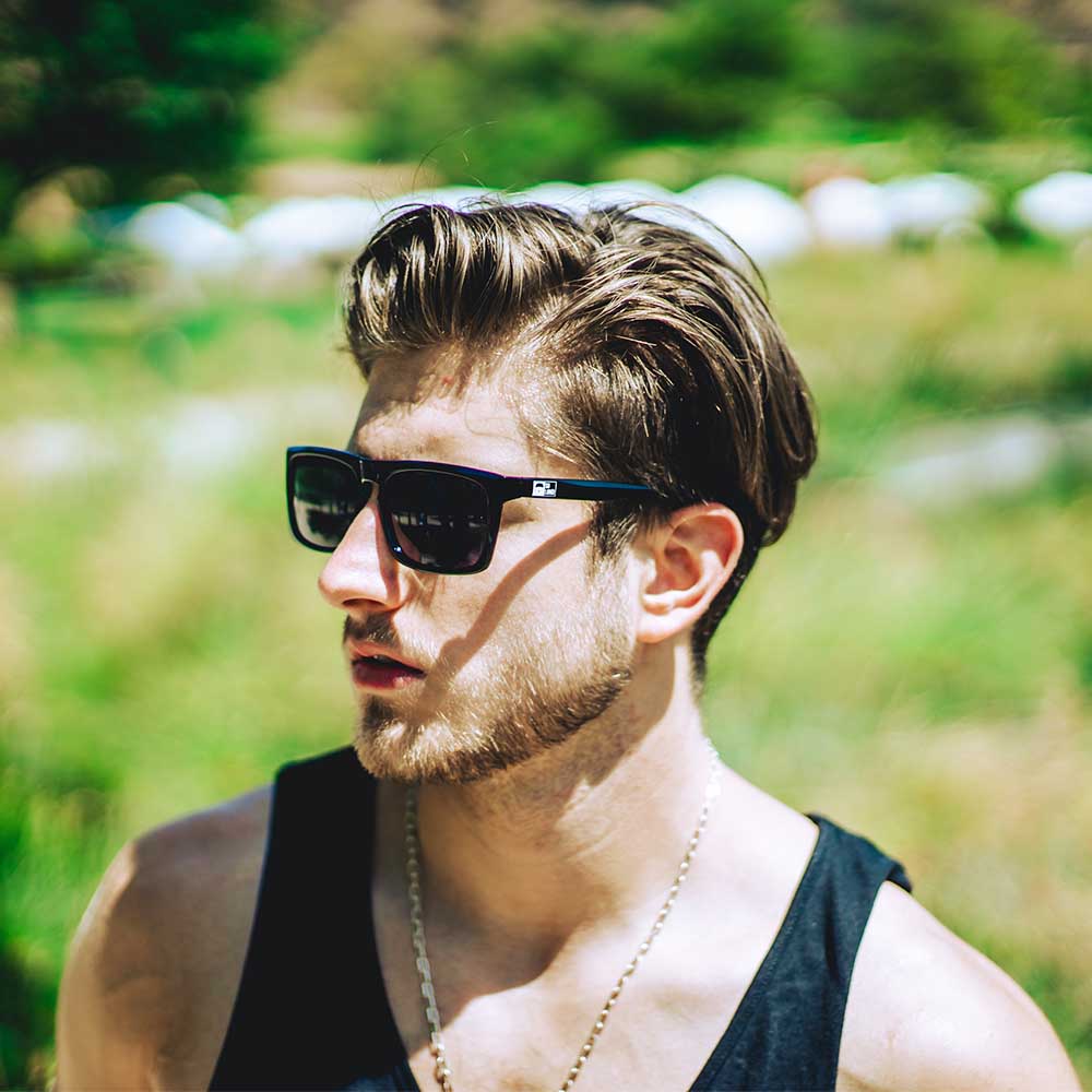 Lente de Sol So Long Panther Negro Unisex