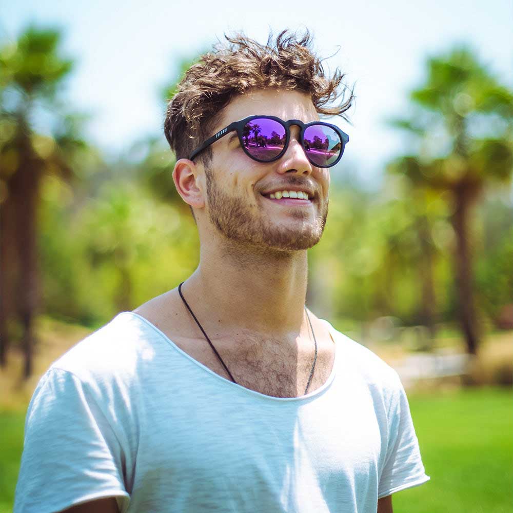 Lente de Sol So Long Smash Nebula Redondo Polarizado Unisex