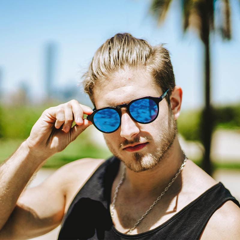 Lente de Sol So Long Smash Punk Redondo Polarizado Unisex