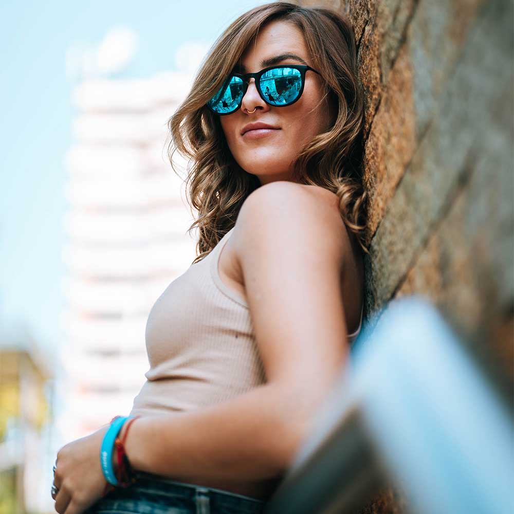 Lente de Sol So Long Atticus Space Ovalado Polarizado Unisex