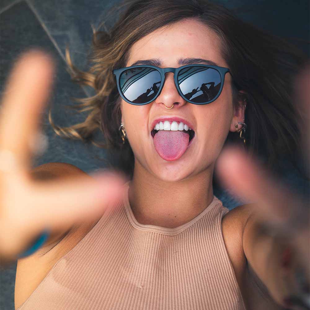 Lente de Sol So Long Atticus Tnt Ovalado Polarizado Unisex