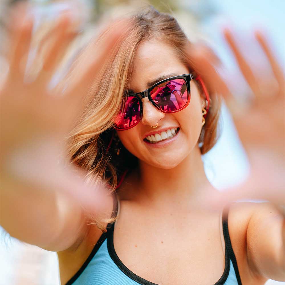 Lentes de Sol So Long Geezer On Fire Cuadrados Polarizados Unisex