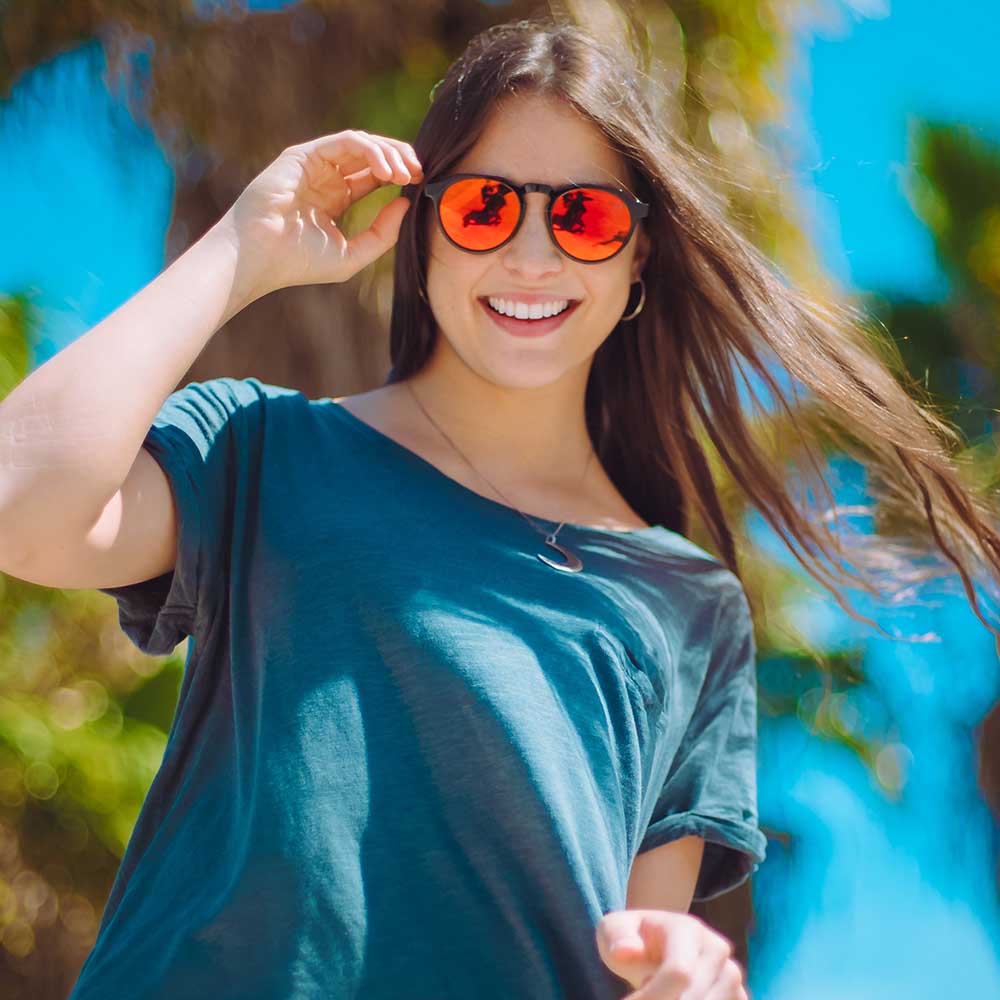 Lente de Sol So Long Smash Addictive Redondo Polarizado Unisex