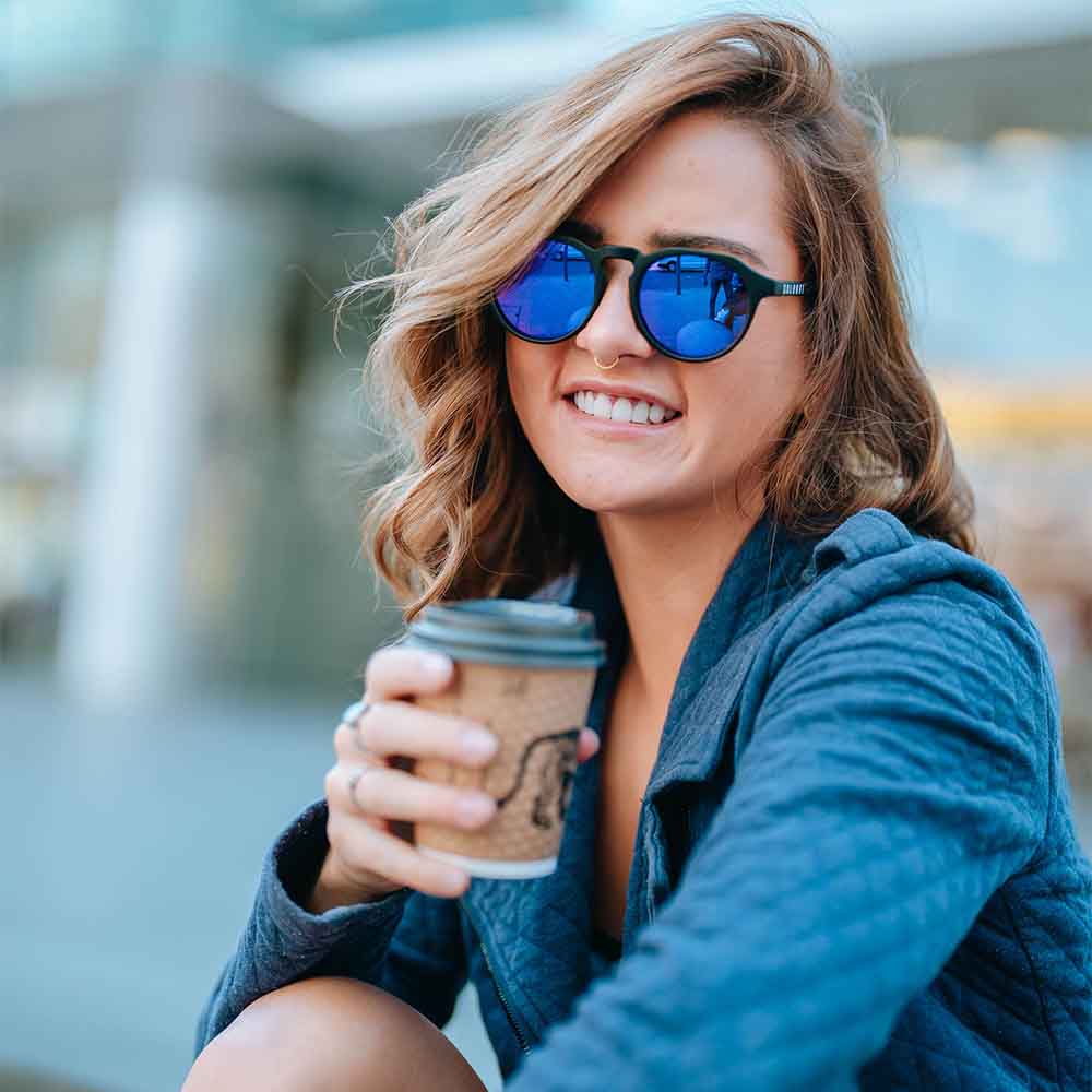 Lente de Sol So Long Smash Punk Redondo Polarizado Unisex