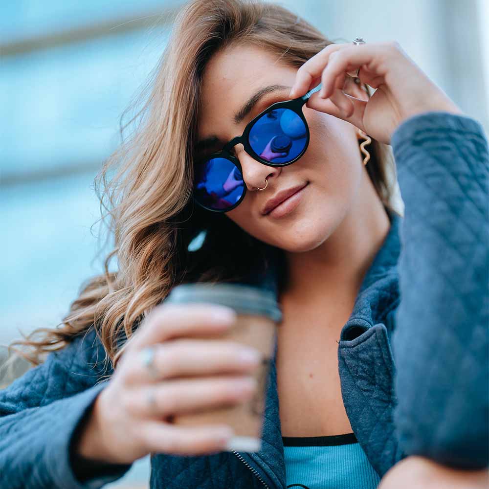 Lente de Sol So Long Smash Punk Redondo Polarizado Unisex