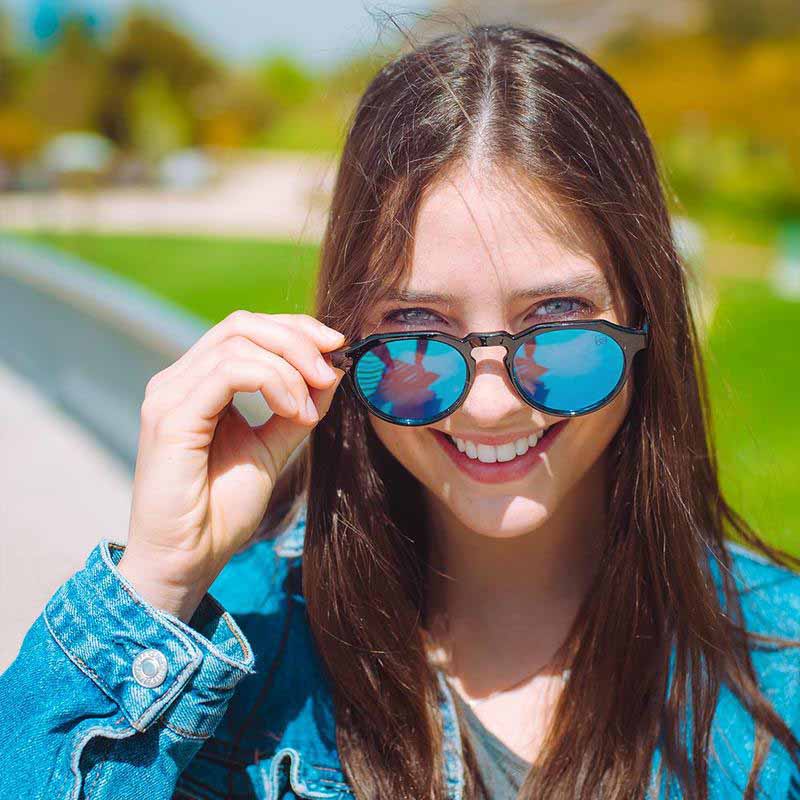 Lente de Sol So Long Smash Punk Redondo Polarizado Unisex