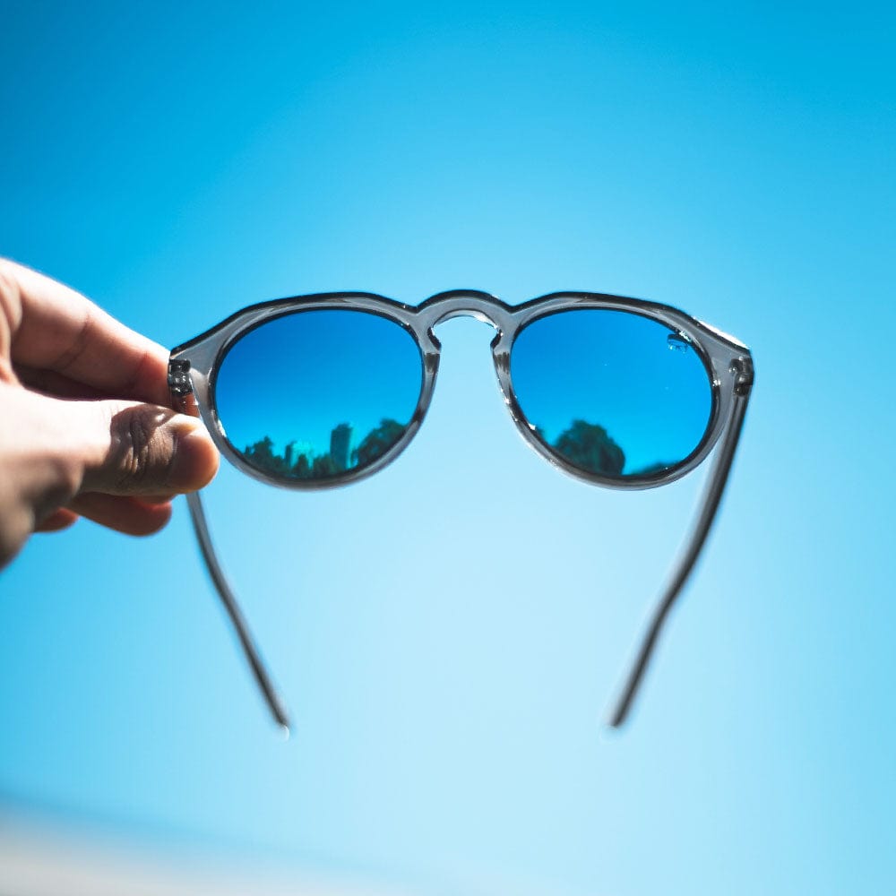 Lente de Sol So Long Smash Curvo Sky Redondo Polarizado Unisex