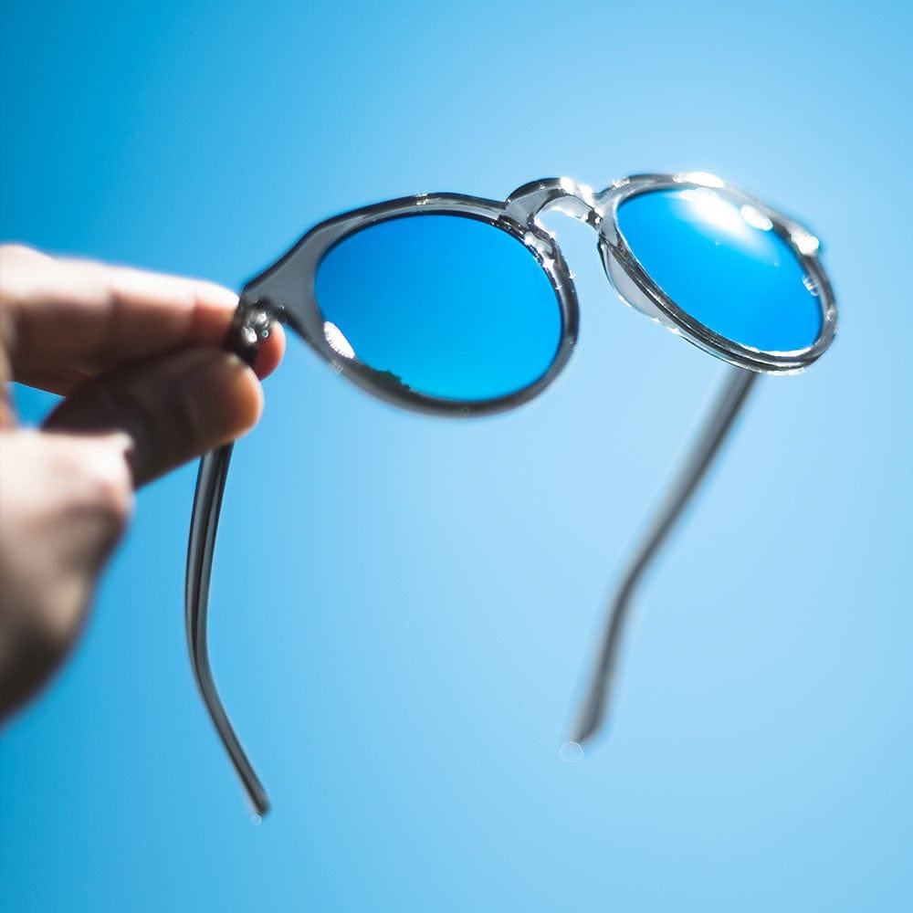 Lente de Sol So Long Smash Curvo Sky Redondo Polarizado Unisex