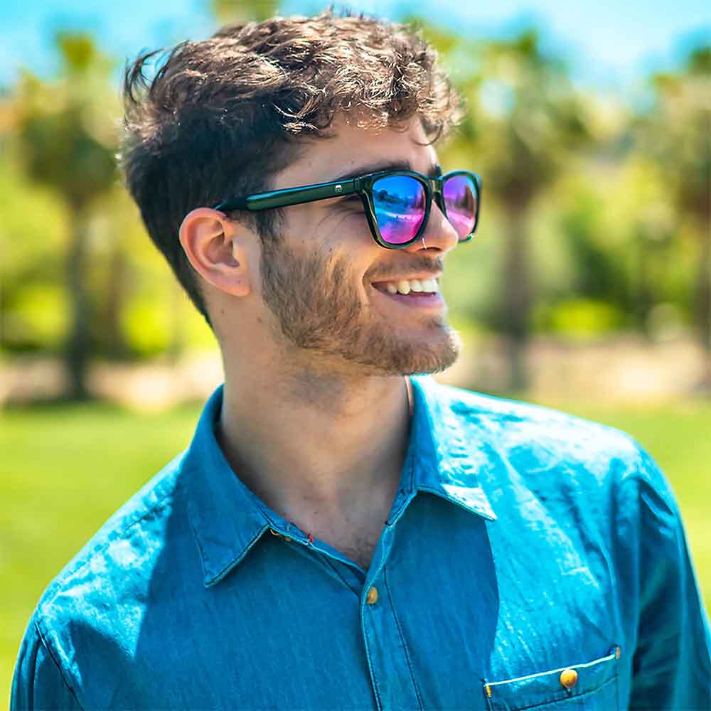 Lente de sol So Long! Geezer Electric Cuadrado Polarizado Unisex