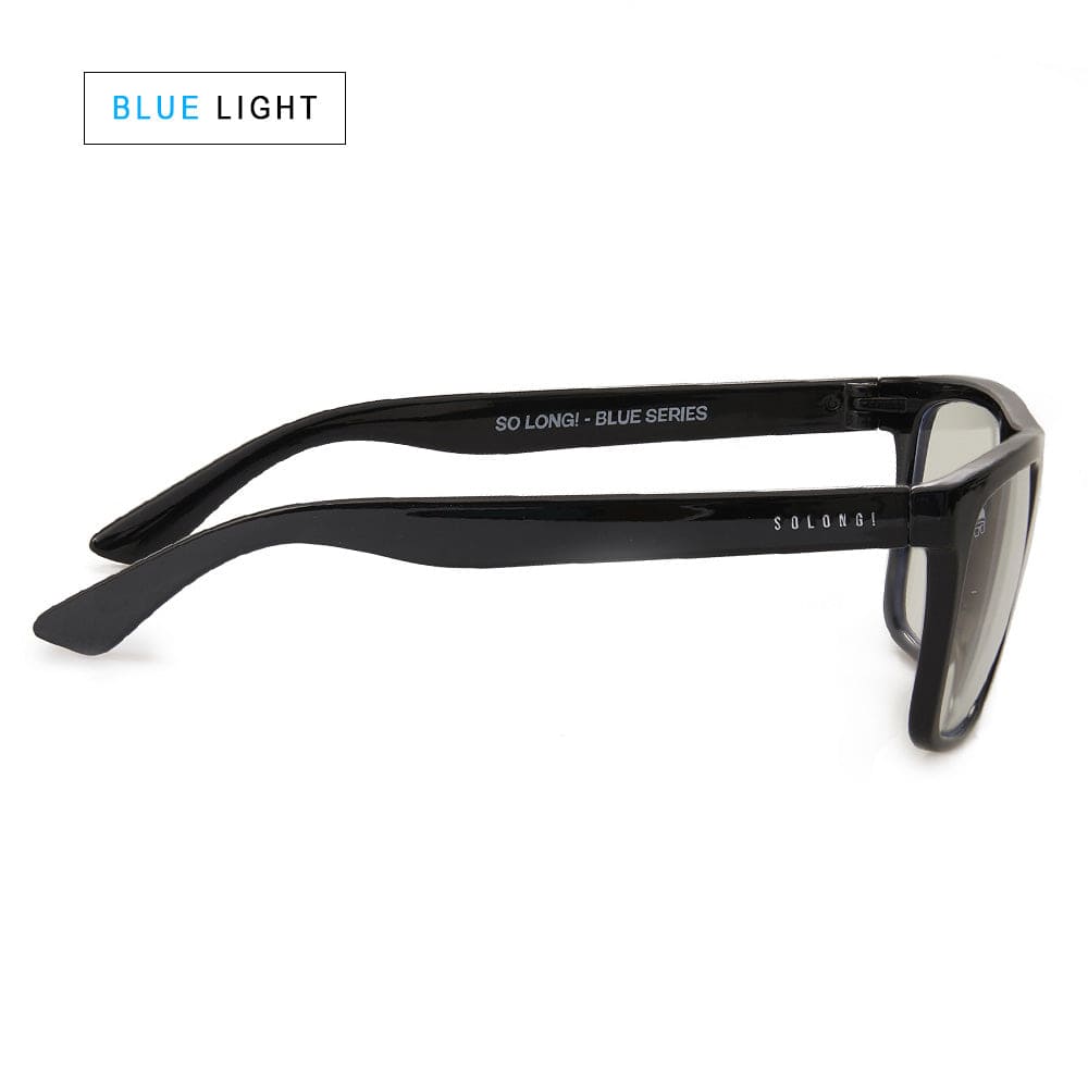 Lente de Sol So Long Baker Blue Light Glossy Rectangulares Unisex