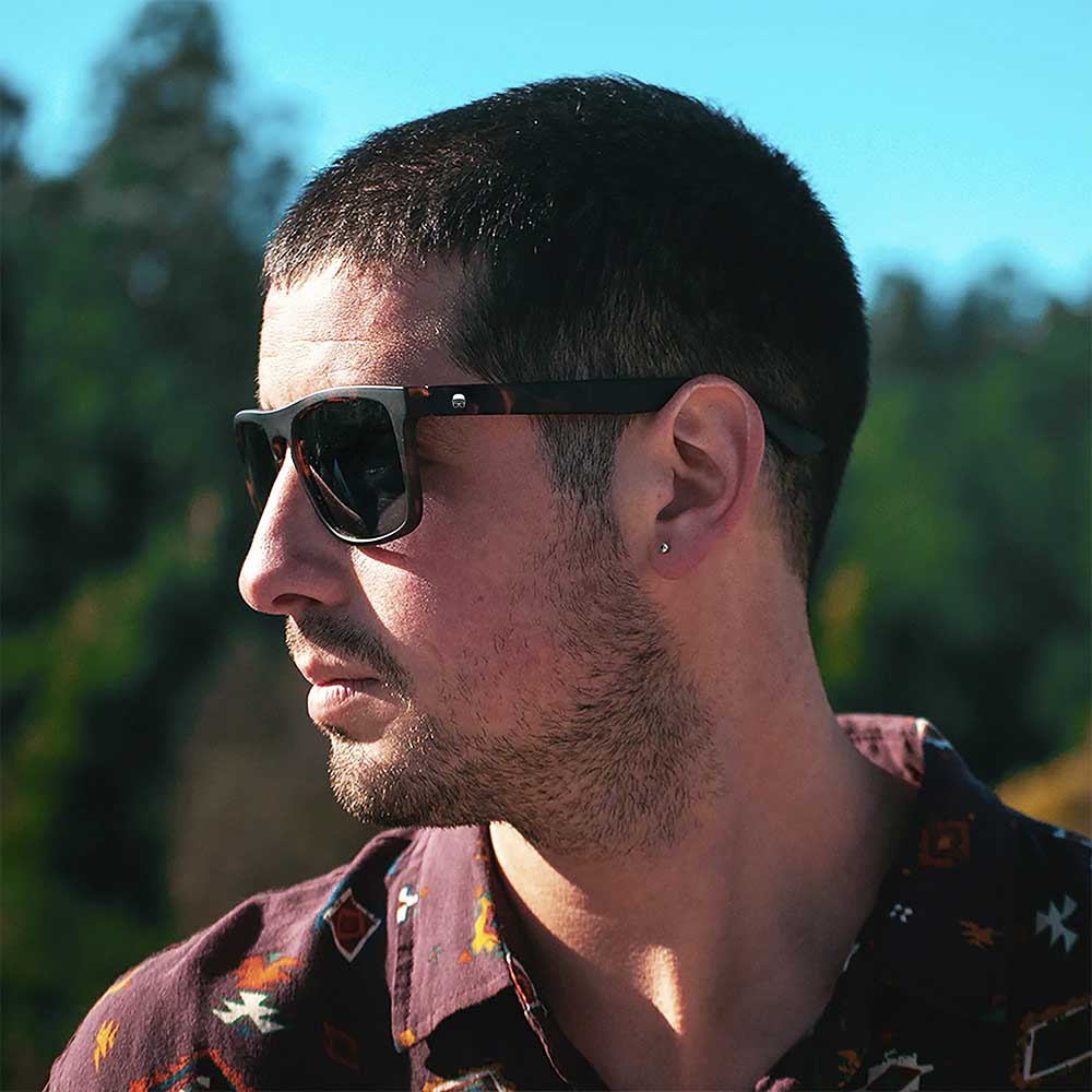 Lente de Sol So Long Baker Hook Rectangulares Espejado Unisex