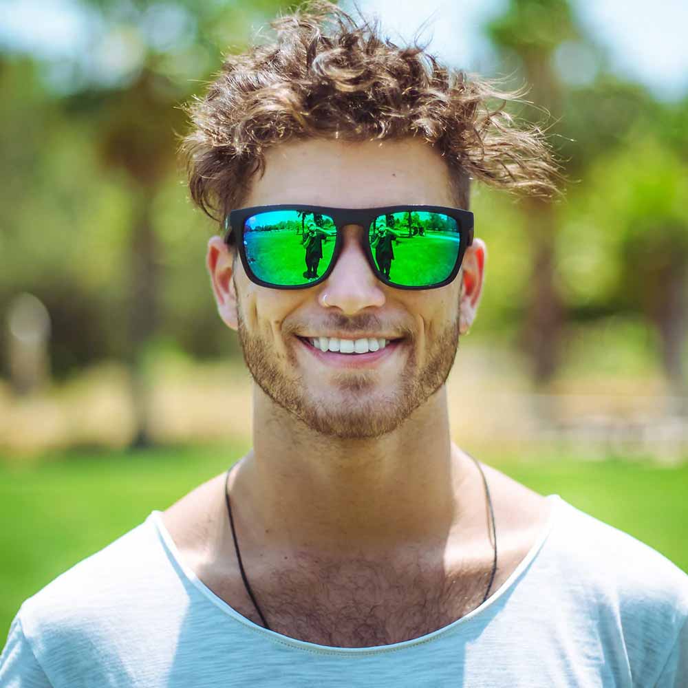 Lente de Sol So Long Baker Racer x Rectangular Polarizado Unisex