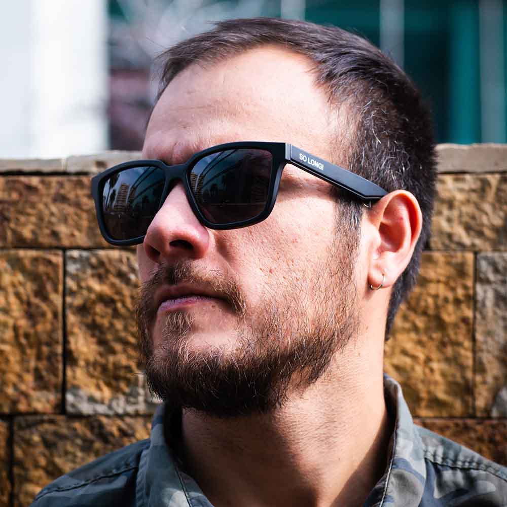 Lente de Sol So Long Hangover Cuadrado Polarizado Unisex