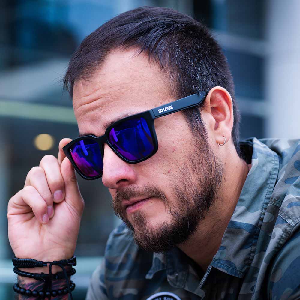 Lente de Sol So Long Hangover Collins Cuadrado Polarizado Unisex