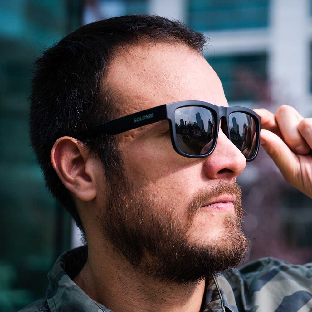 Lente de Sol So Long Rex Virgo Cuadrado Polarizado Unisex