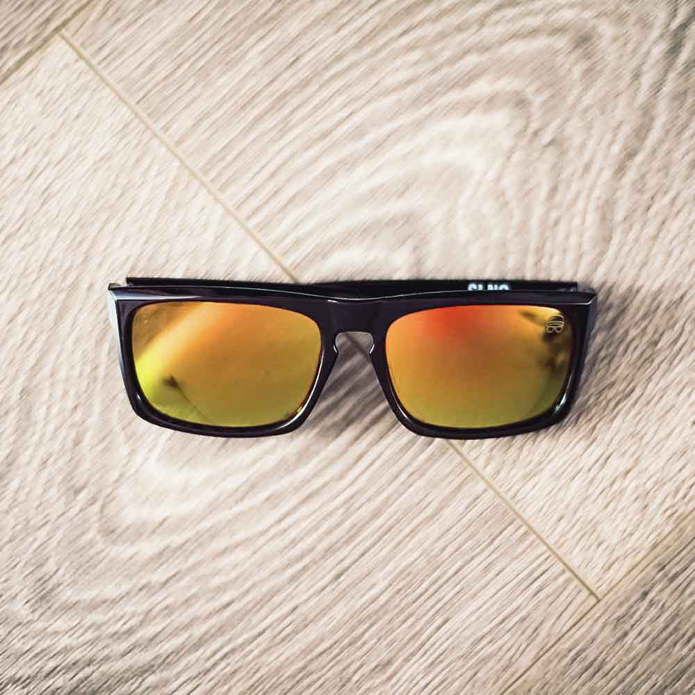 Lente de Sol So Long Panther Sunrise Rectangular Unisex