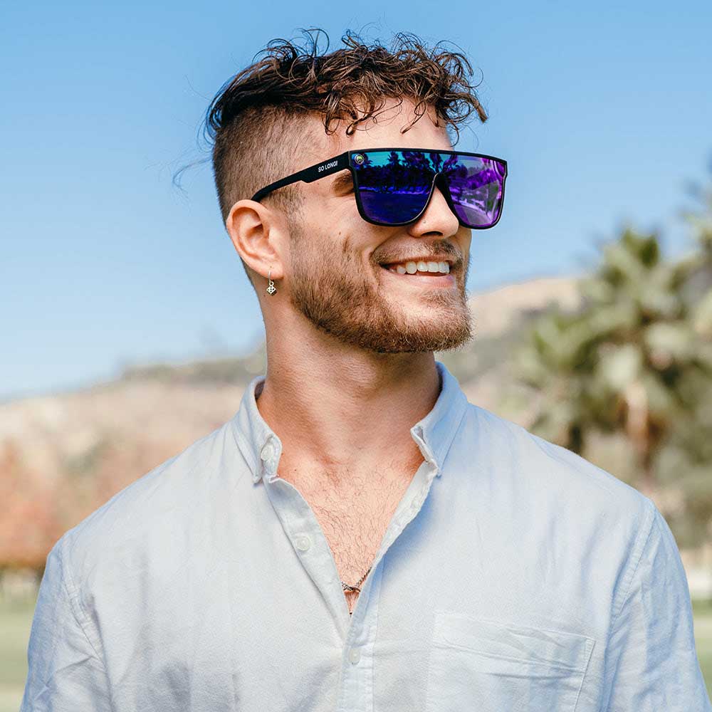 Lente de Sol So Long The Big Collection Sierra Moby Cuadrado Polarizado Unisex