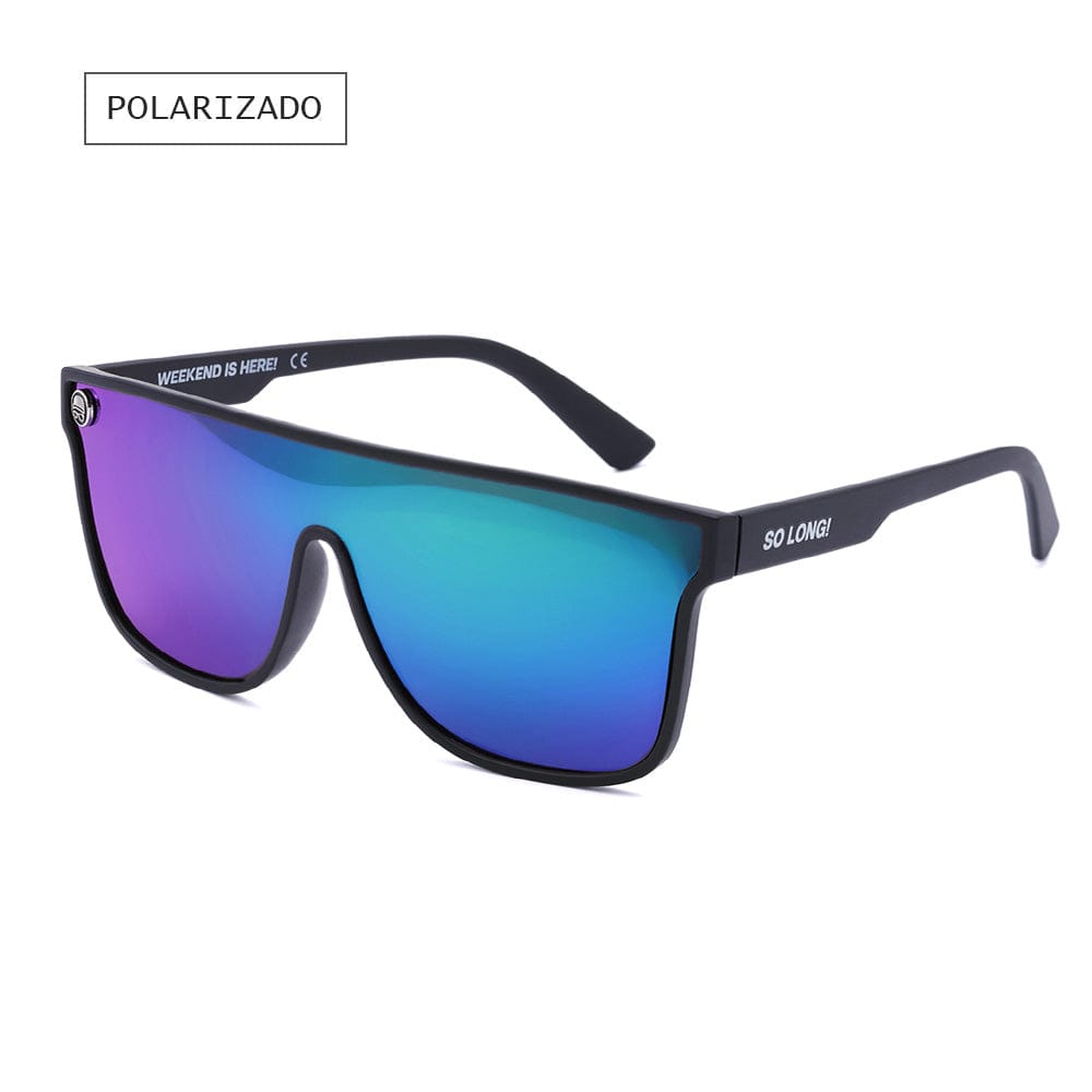 Lente de Sol So Long The Big Collection Sierra Moby Cuadrado Polarizado Unisex