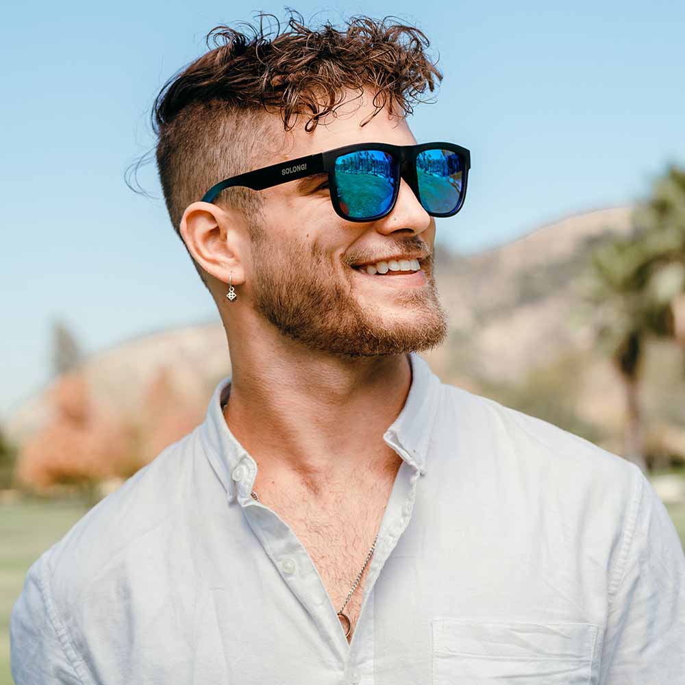 Lente de Sol So Long Rex Sirius Cuadrado Polarizado Unisex