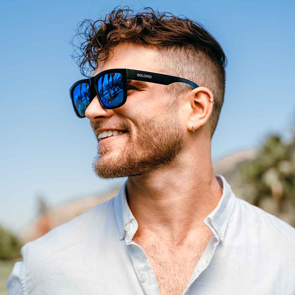 Lente de Sol So Long Rex Sirius Cuadrado Polarizado Unisex