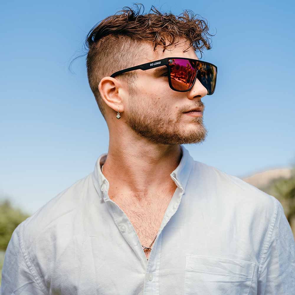 Lente de Sol So Long The Big Collection Sierra Flux Cuadrado Polarizado Unisex