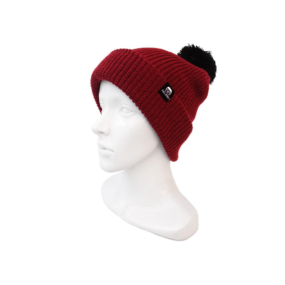 GORRO DE LANA SO LONG pompom beanie Apple unisex mujer