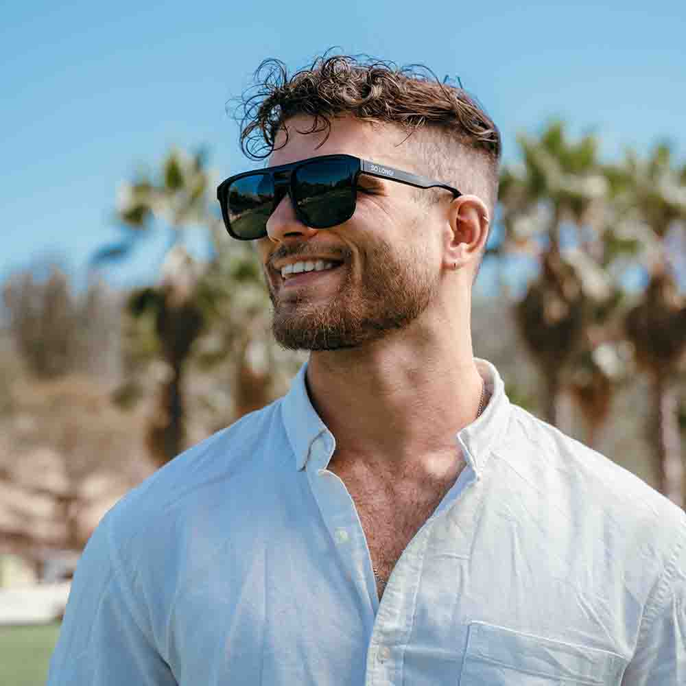 Lente de Sol So Long Wave Ripper Cuadrado Polarizado Unisex