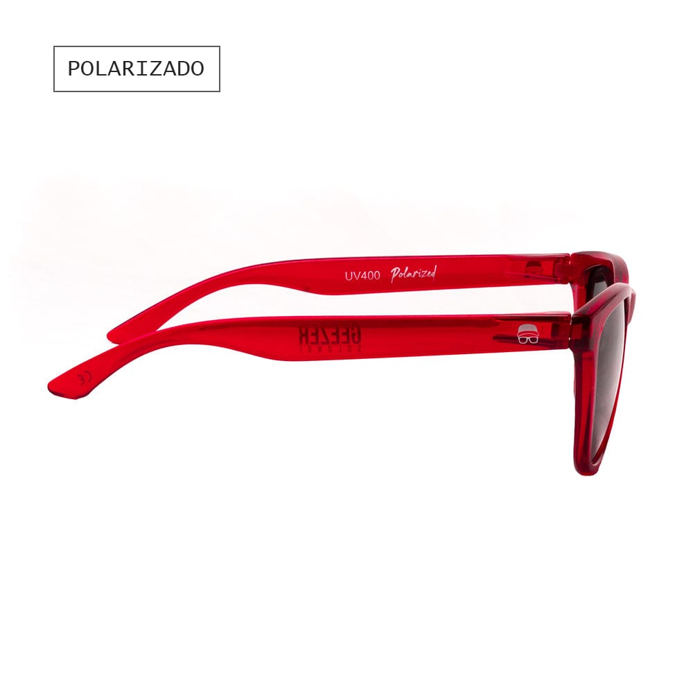 Lentes de Sol So Long Geezer Funky Cuadrados Polarizados Unisex
