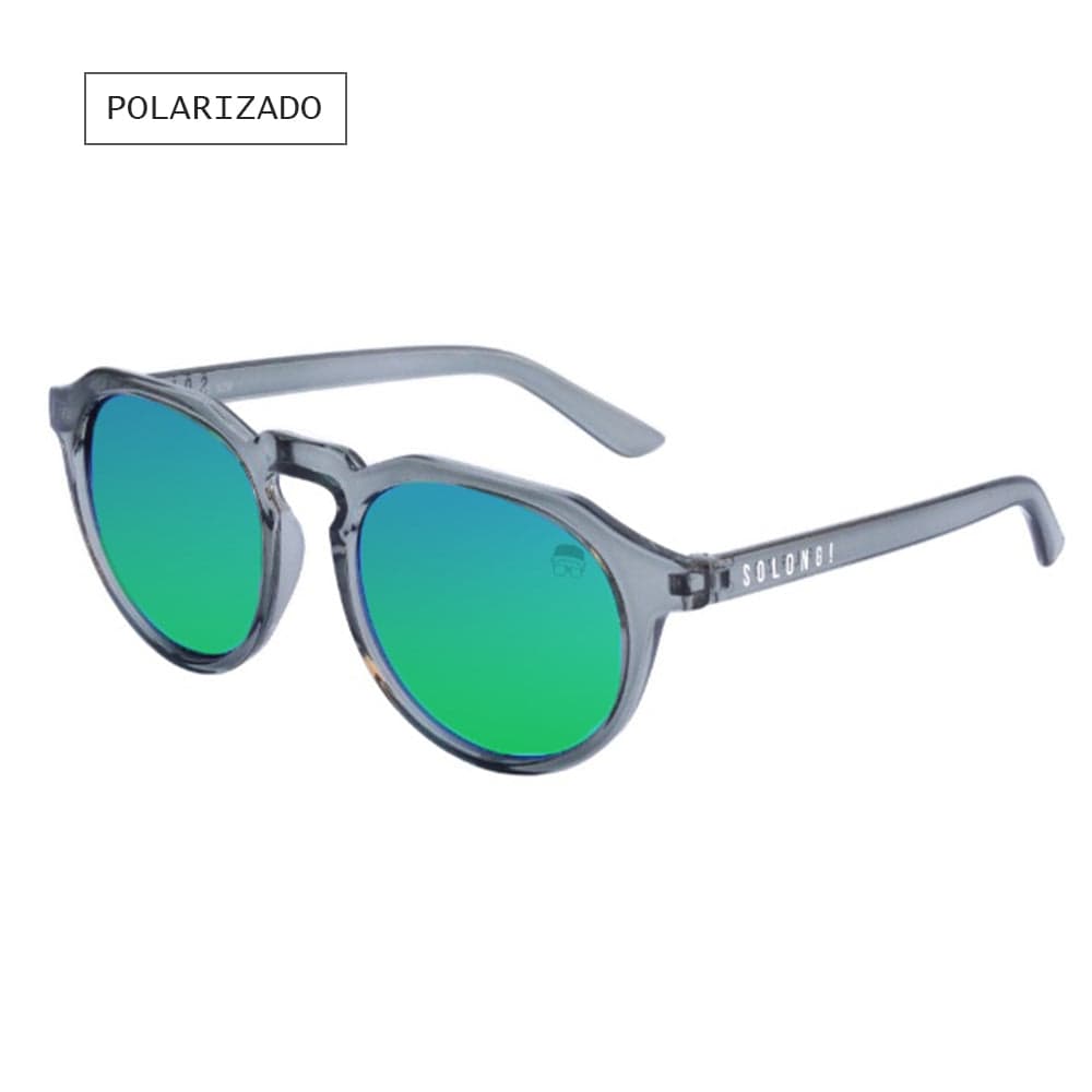 Lente de Sol So Long Smash Curvo Energy Redondo Polarizado Unisex