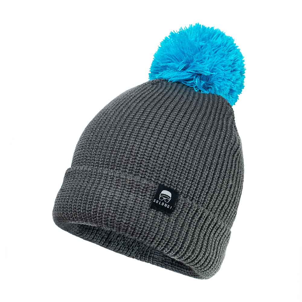 GORRO DE LANA SO LONG pompom beanie Loops unisex